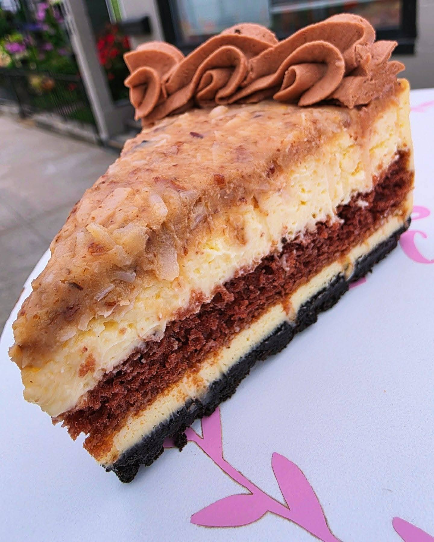 German-Chocolate-Cheesecake